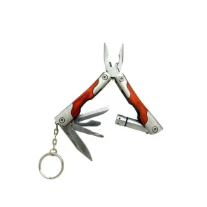P 1172 Ahşap Mini Çok Amaçlı Pense / Çakı 7cm - Ahşap Metal Sap (multitool)
