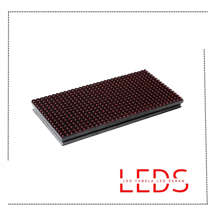 P10 Led Panel Kırmızı (Dip Led)