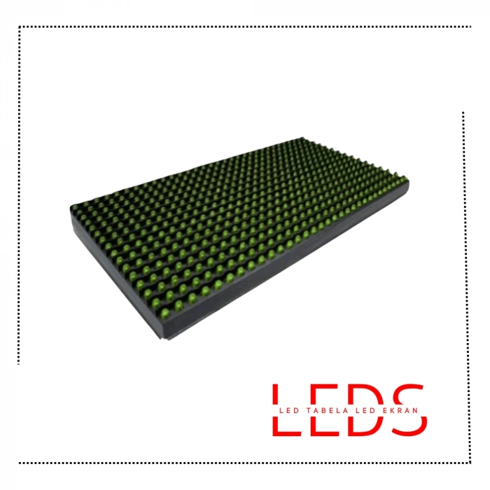 P10 Led Panel Yeşil (Dip Led)