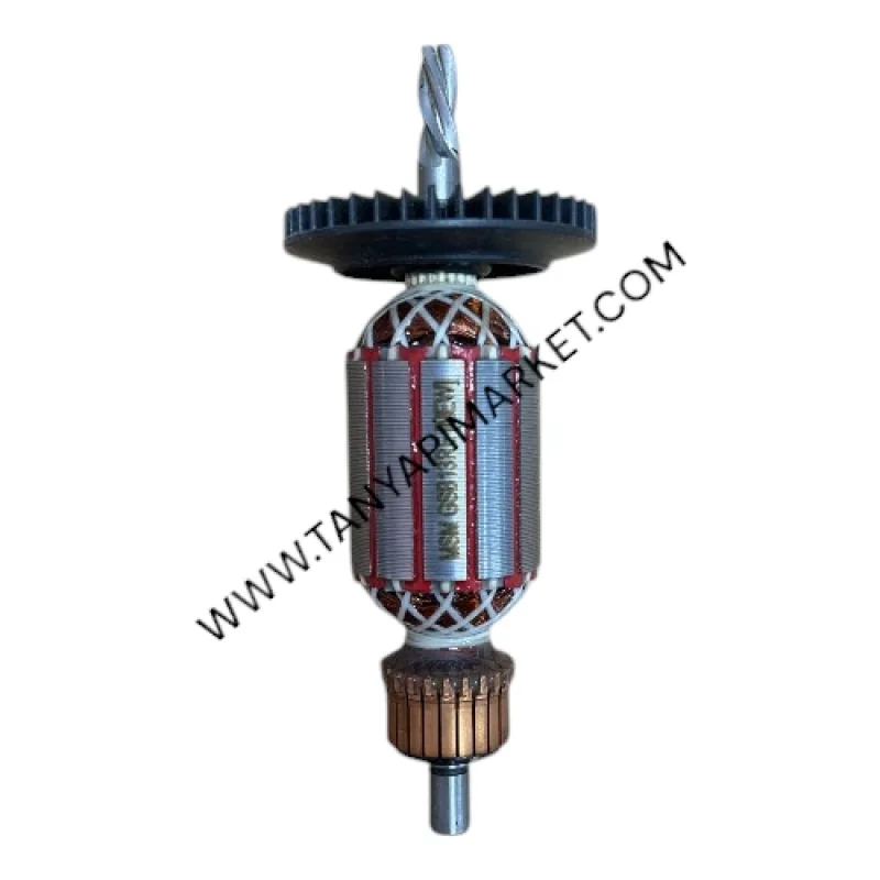 BOSCH TİPİ GSB 13 RE ENDÜVİ / ROTOR / ARMATÜR ( CW 4 DİŞ YENİ )