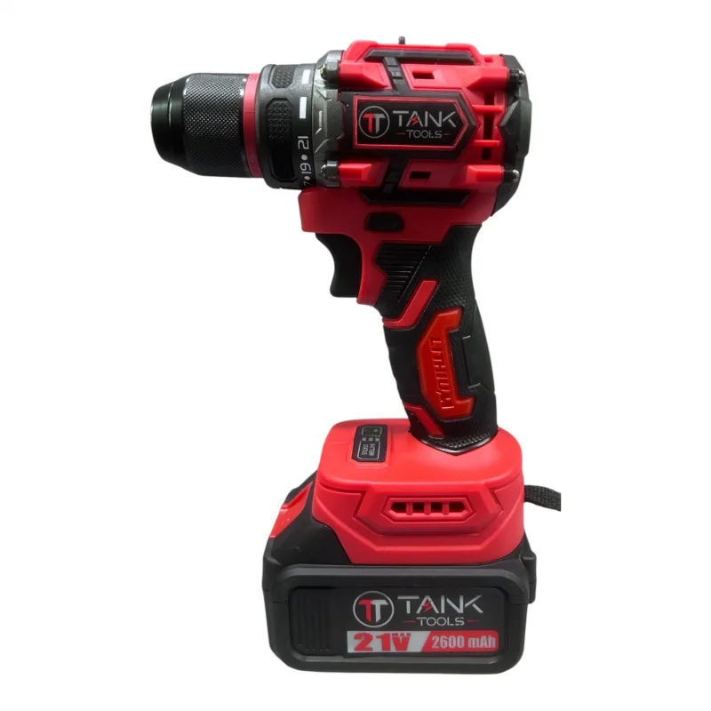 TANK TOOLS BL-24 DARBESİZ AKÜLÜ MATKAP ( KIRMIZI )