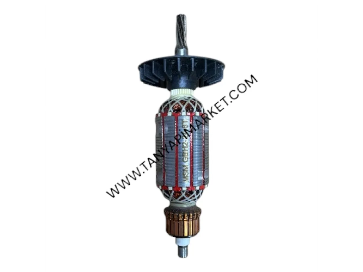 BOSCH TİPİ GBH 2-24 ENDÜVİ / ROTOR / ARMATÜR ( CW 6 DİŞ)