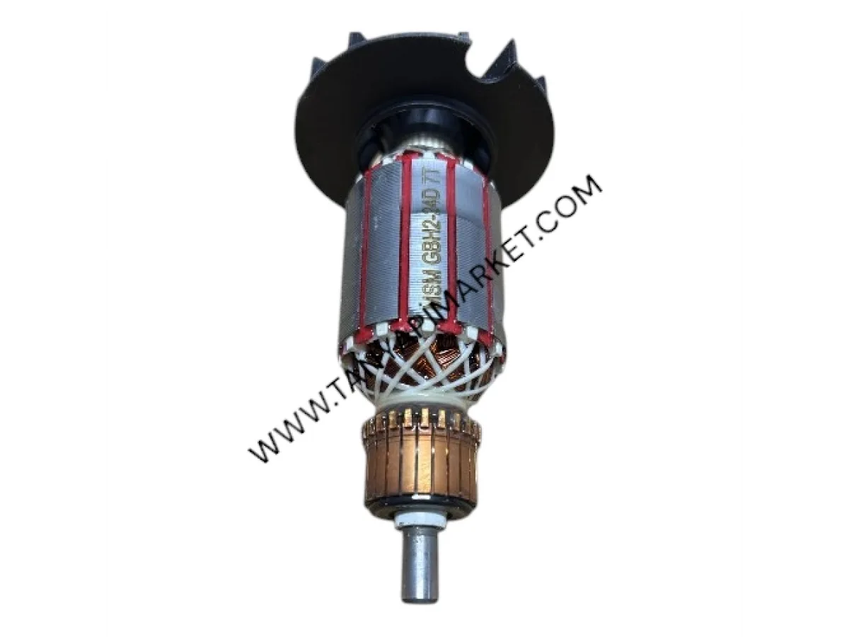 BOSCH TİPİ GBH 2-24 ENDÜVİ / ROTOR / ARMATÜR ( CW 7 DİŞ)