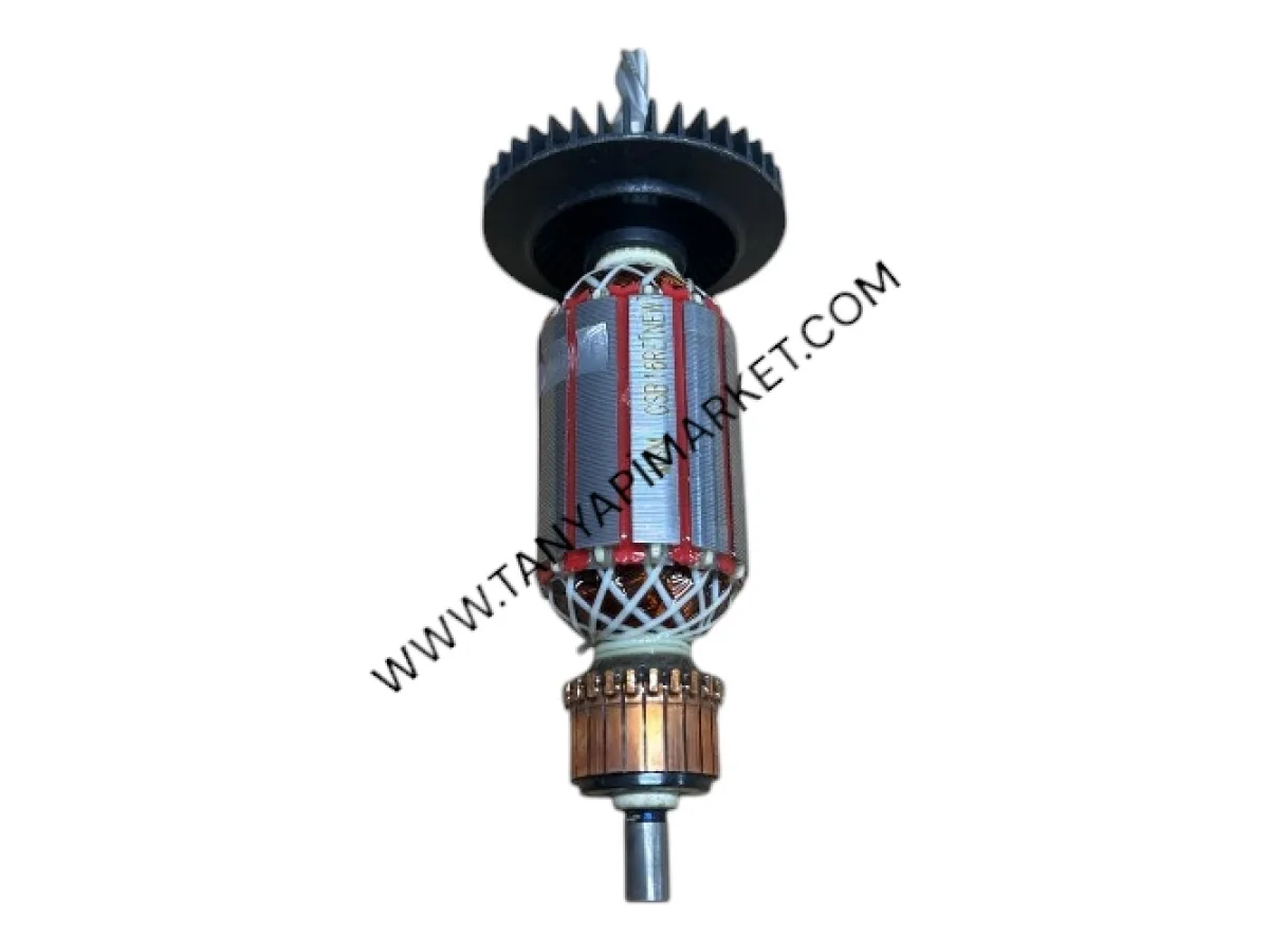 BOSCH TİPİ GSB 16 RE ENDÜVİ / ROTOR / ARMATÜR ( CW 4 DİŞ YENİ )