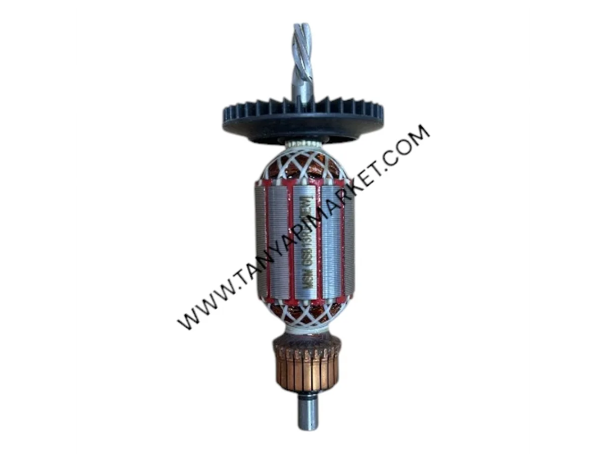 BOSCH TİPİ GSB 13 RE ENDÜVİ / ROTOR / ARMATÜR ( CW 4 DİŞ YENİ )