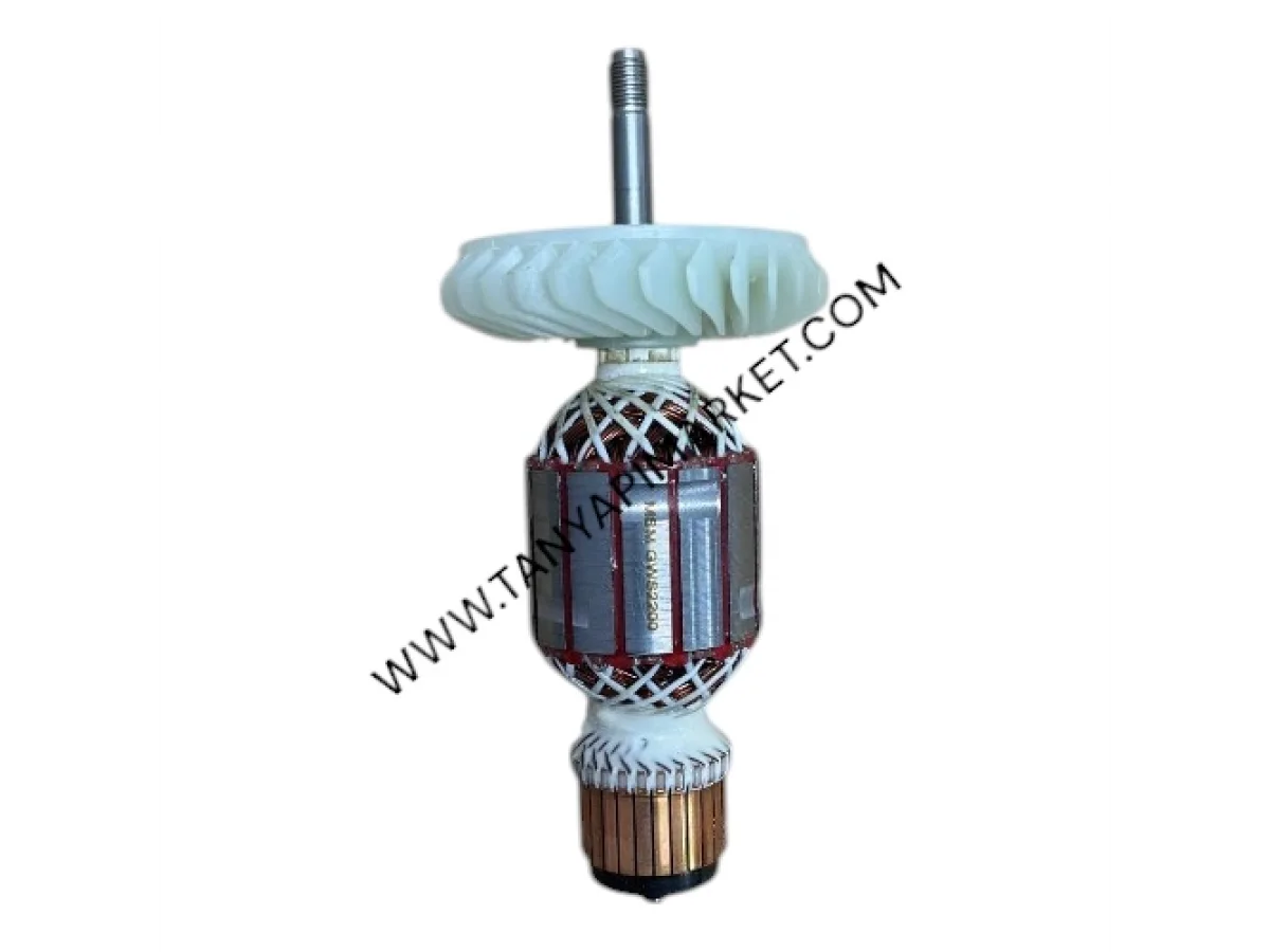 BOSCH TİPİ GWS 2200-180 KISA ENDÜVİ / ROTOR / ARMATÜR (NEW TYPE-YENİ TİP)