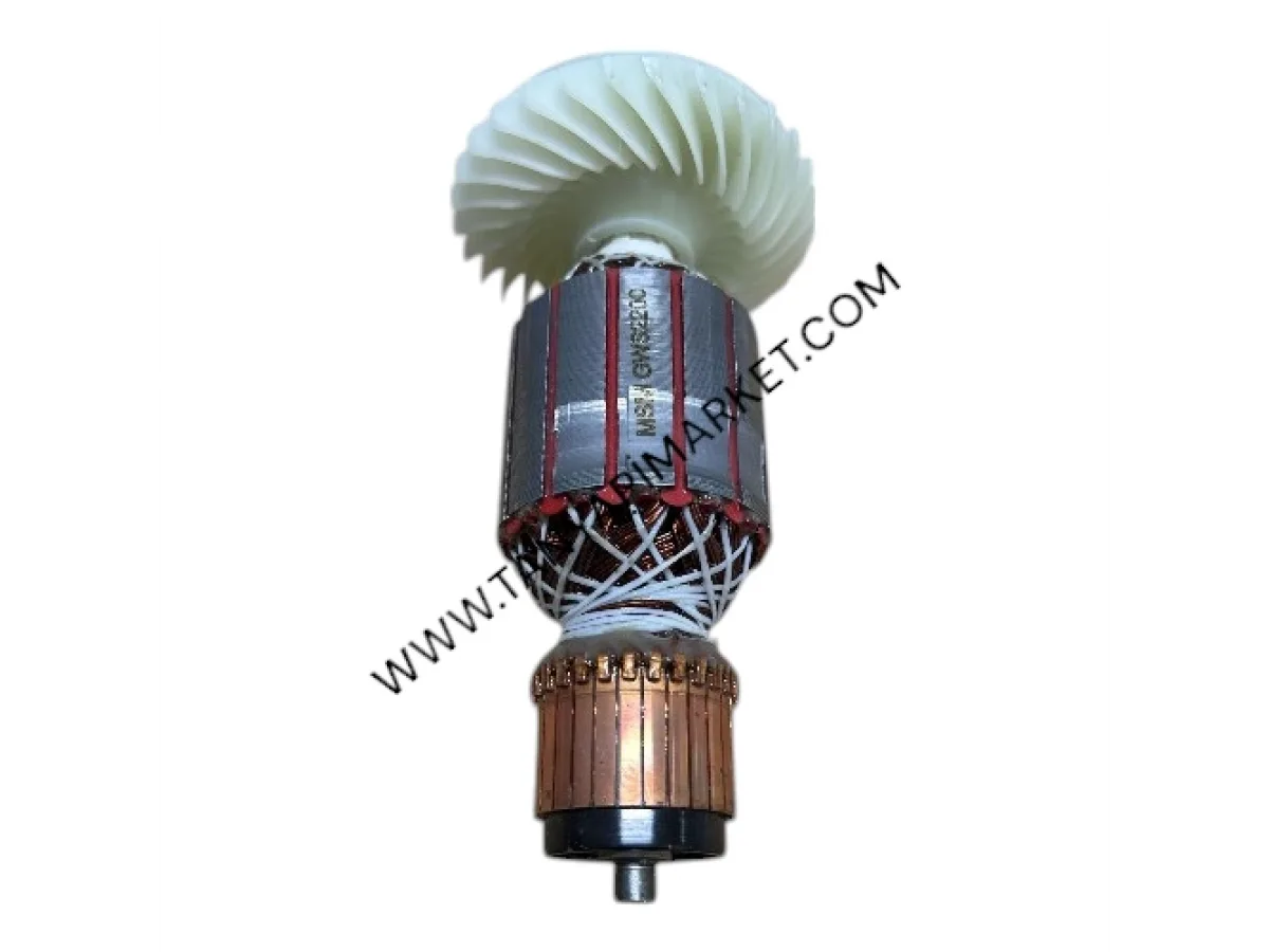 BOSCH TİPİ GWS 2200-230 UZUN ENDÜVİ / ROTOR / ARMATÜR (NEW TYPE-YENİ TİP)