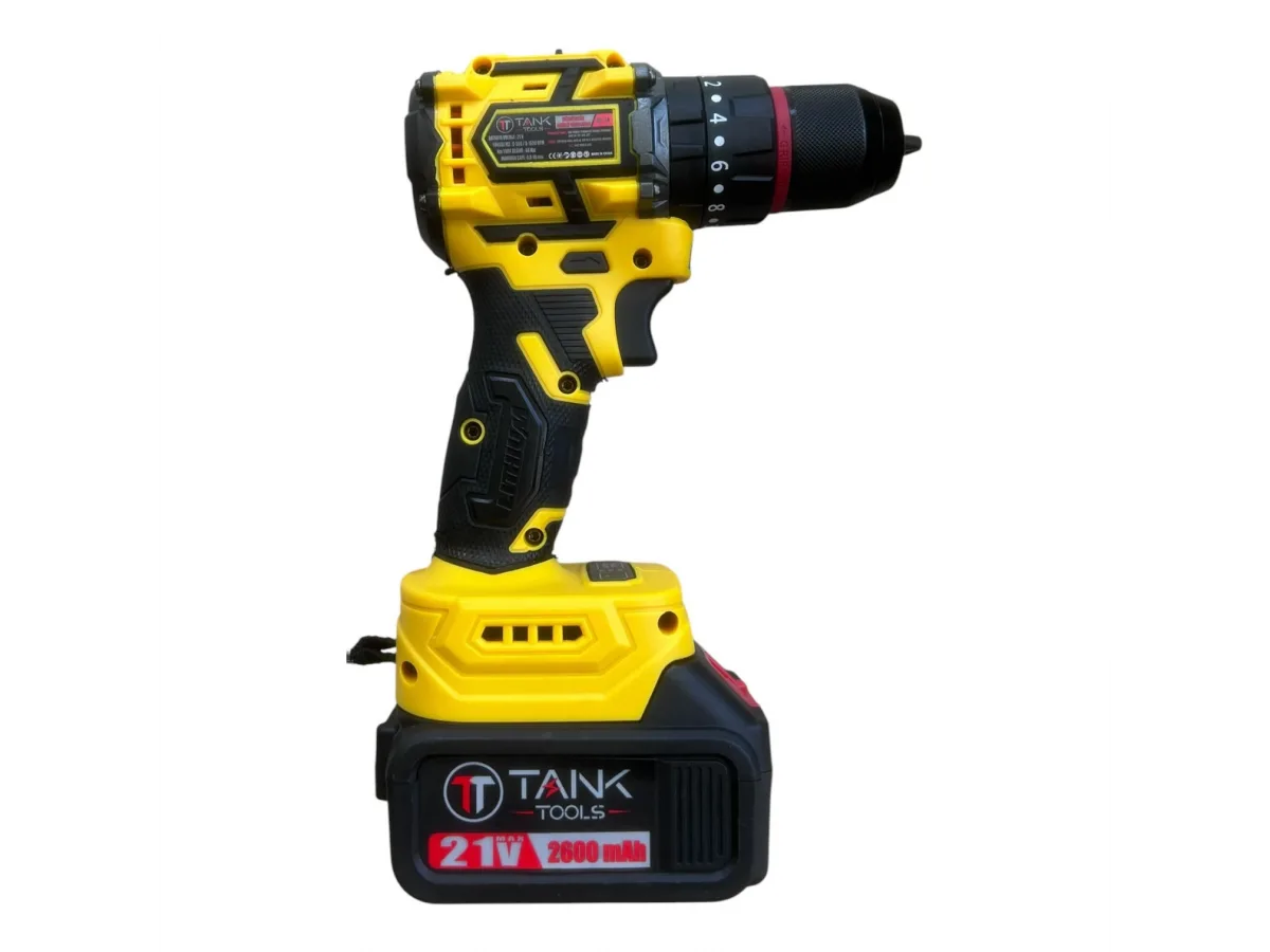 TANK TOOLS BL-24 DARBELİ AKÜLÜ MATKAP ( SARI )