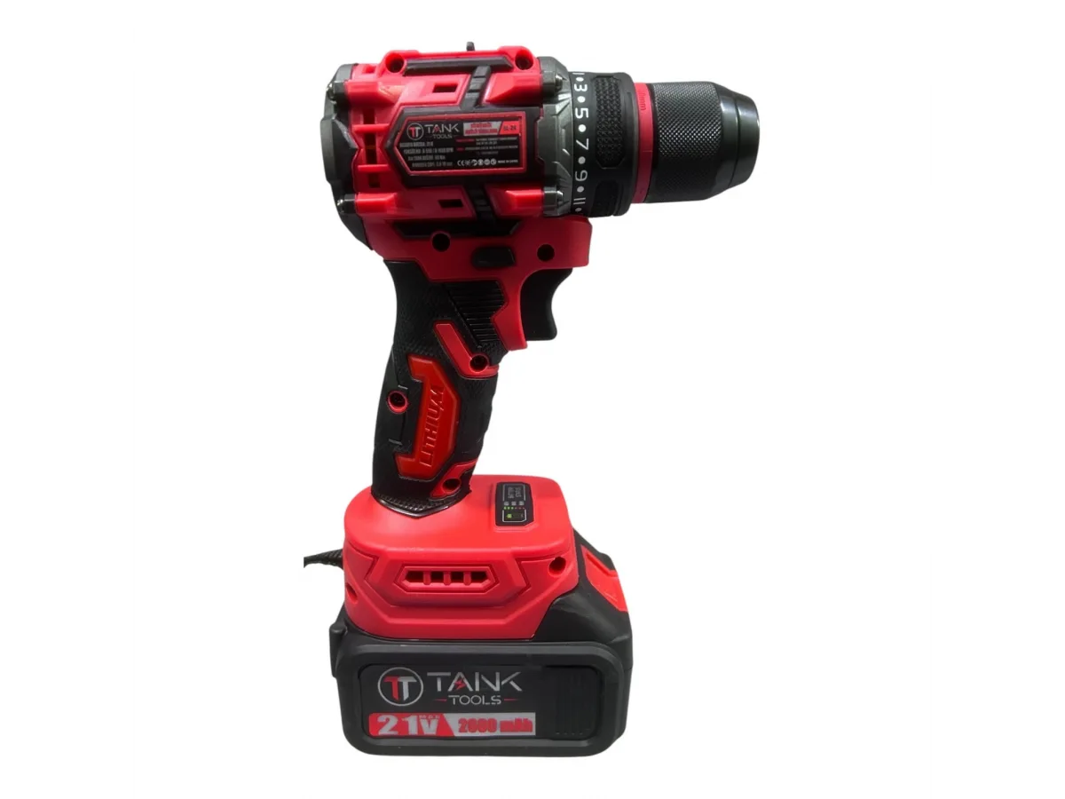 TANK TOOLS BL-24 DARBESİZ AKÜLÜ MATKAP ( KIRMIZI )