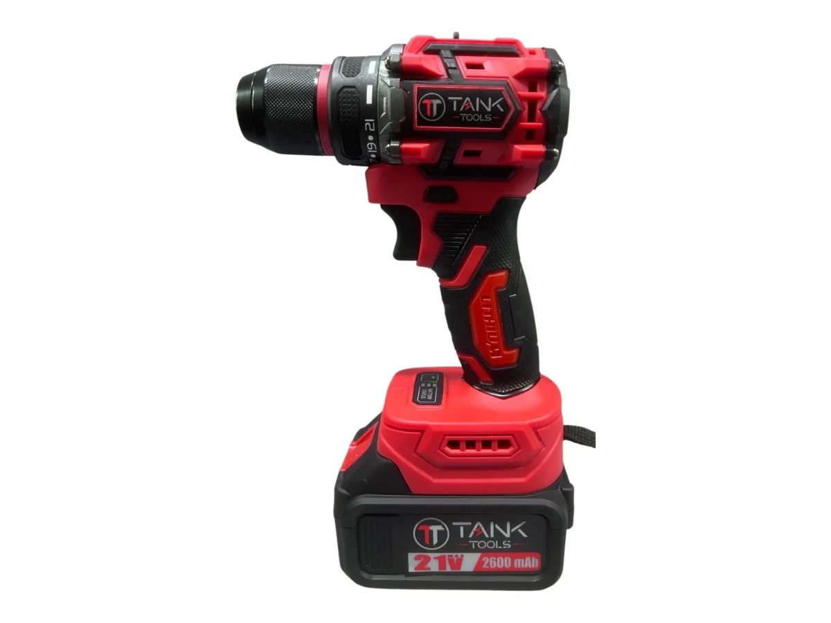 TANK TOOLS BL-24 DARBESİZ AKÜLÜ MATKAP ( KIRMIZI )