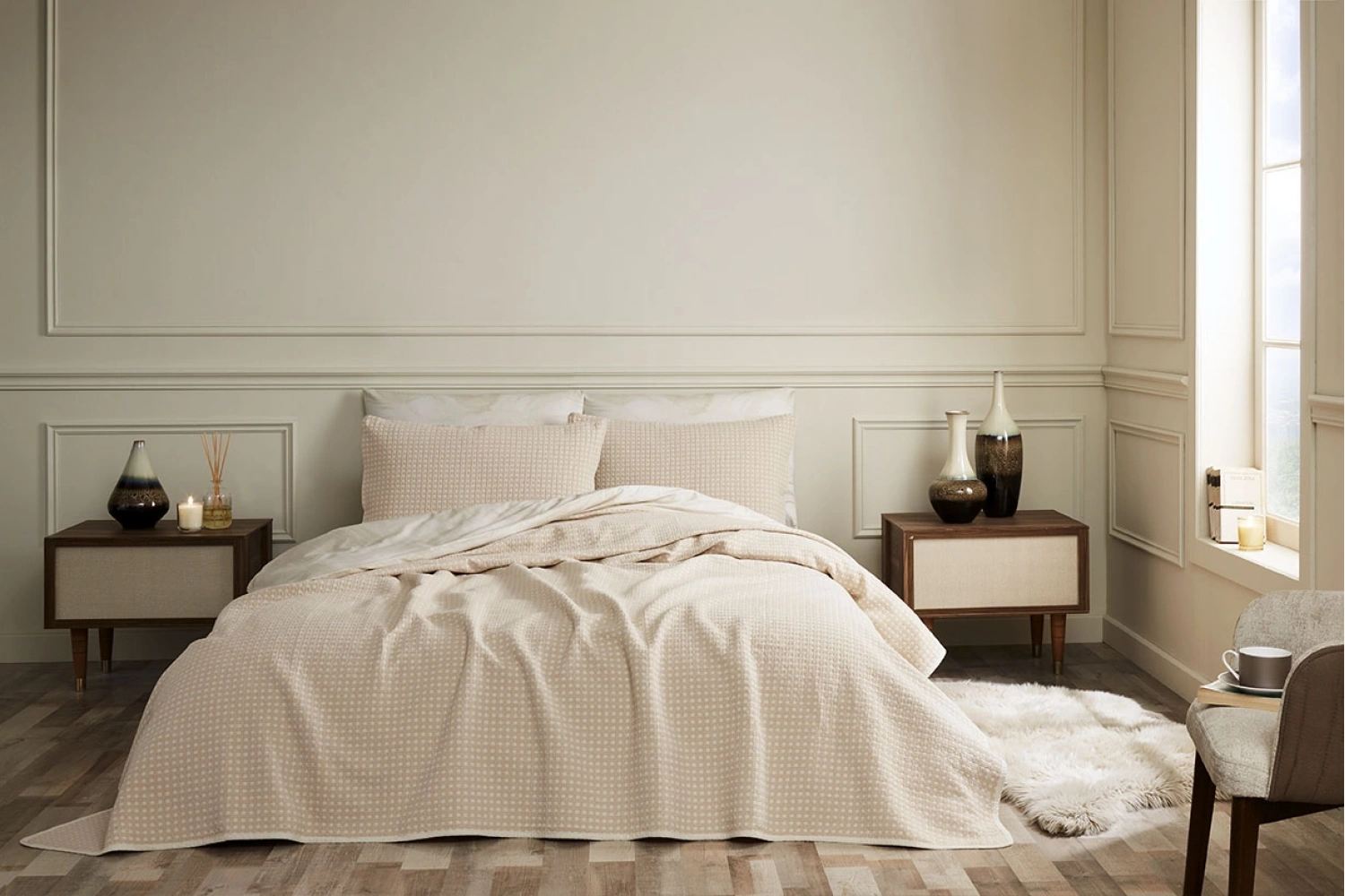 Hannah Yatak Örtüsü