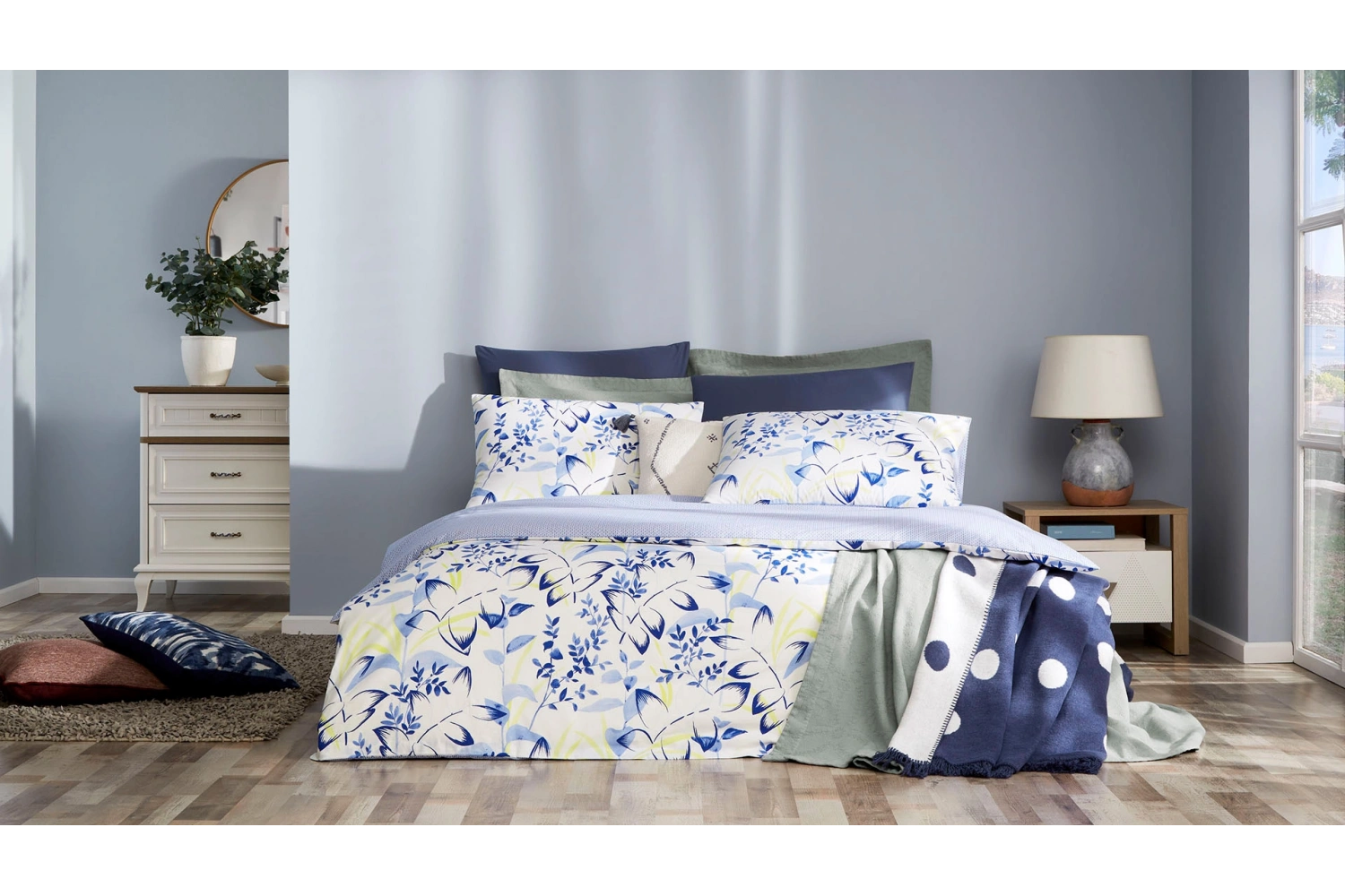 Bluish Nevresim Takımı