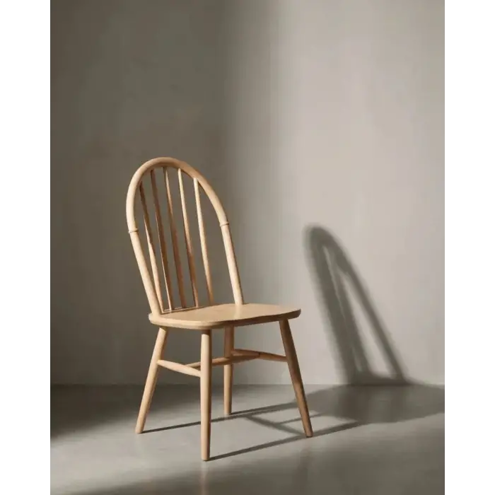 Ada Ahşap Sandalye - Naturel