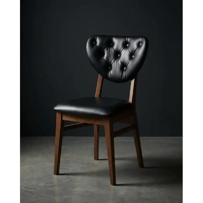 Elma Ahşap Sandalye - Ceviz