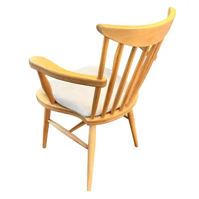 Royal Kollu Ahşap Sandalye - Naturel