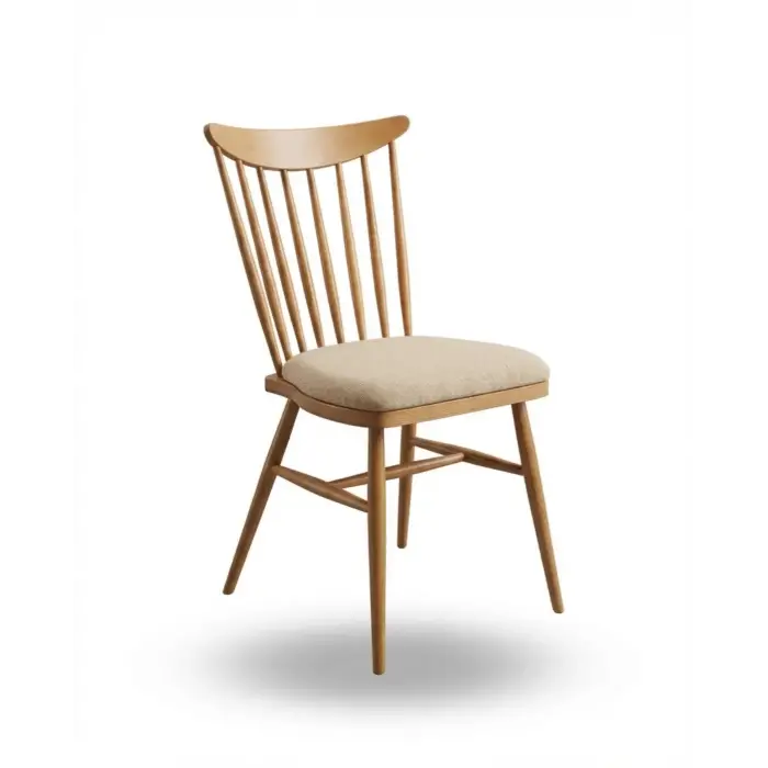 Royal Kolsuz Ahşap Sandalye - Naturel