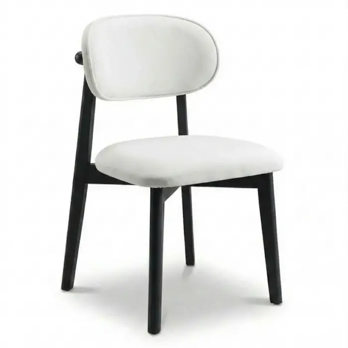 Norte Ahşap Sandalye - Siyah