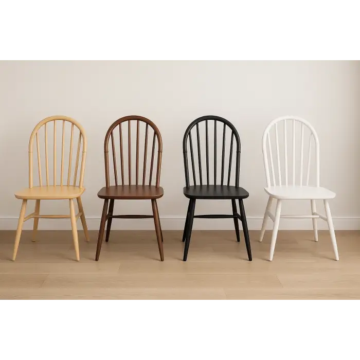 Ada Ahşap Sandalye - Naturel