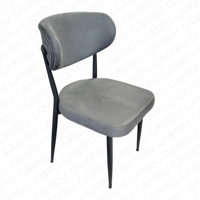 Arden Metal Sandalye - Siyah