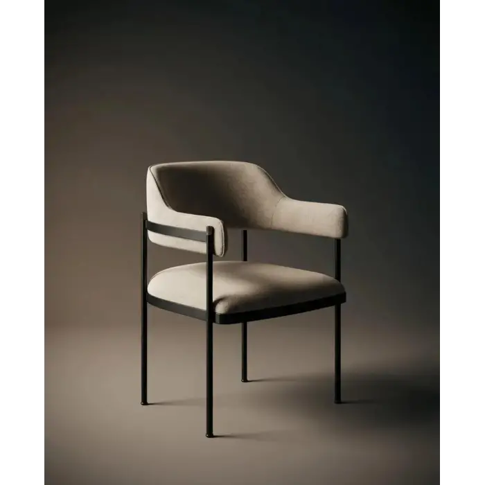 Dale Metal Sandalye - Siyah