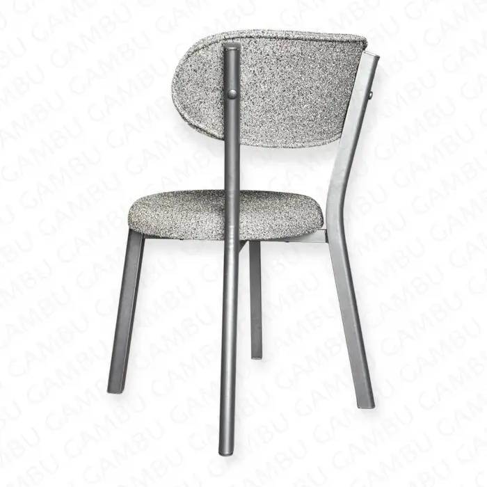 Defne Metal Sandalye - Siyah