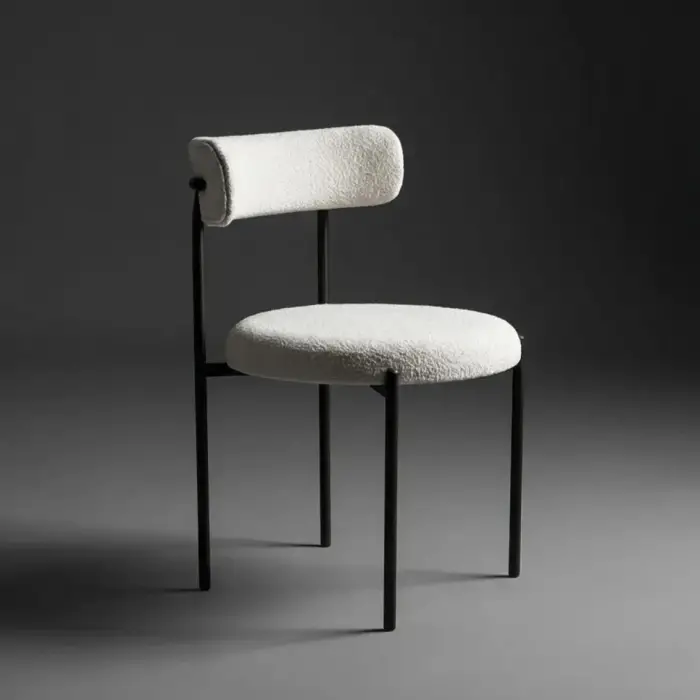 Elisa Metal Sandalye - Siyah