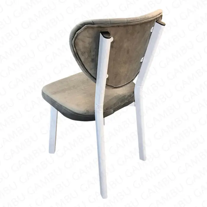 Elma Metal Sandalye - Beyaz