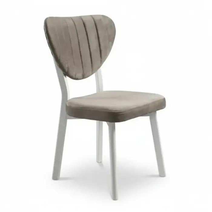 Elma Metal Sandalye - Beyaz