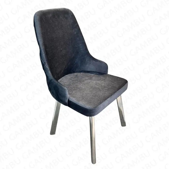 Erciyes Metal Sandalye - Gümüş