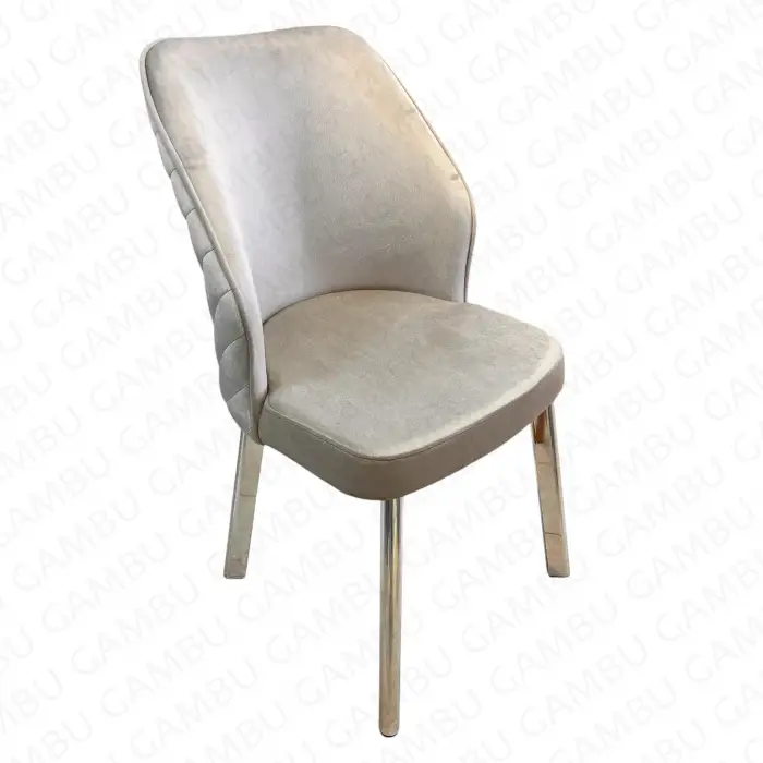 Eyfel Metal Sandalye - Gümüş