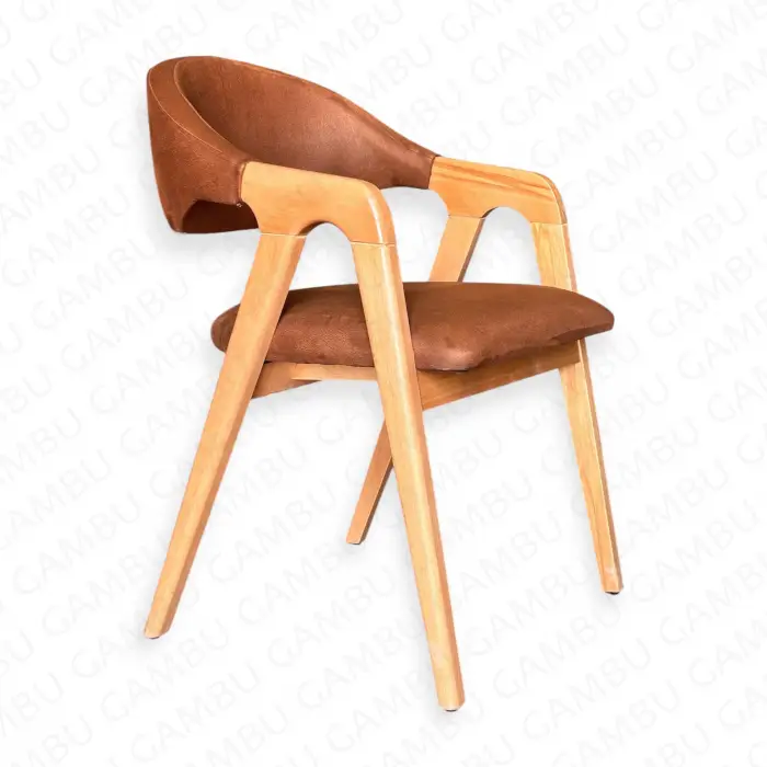 Hanzade Ahşap Sandalye - Naturel