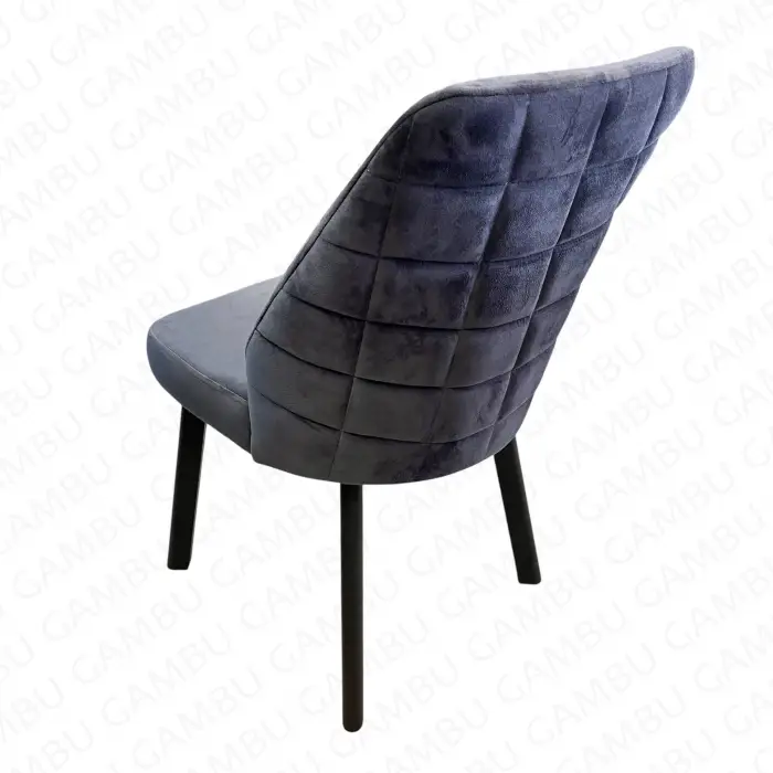 Lexus Metal Sandalye - Siyah