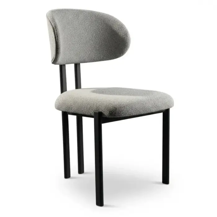 Lotus Metal Sandalye - Siyah