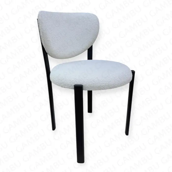 Luna Metal Sandalye - Siyah