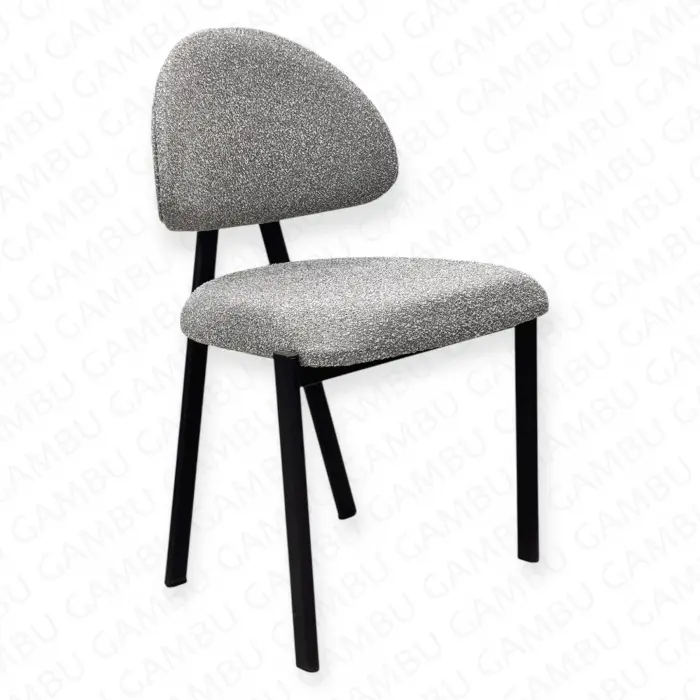 Nobel Metal Sandalye - Siyah