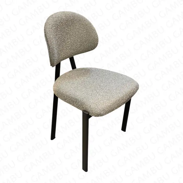 Nobel Metal Sandalye - Siyah