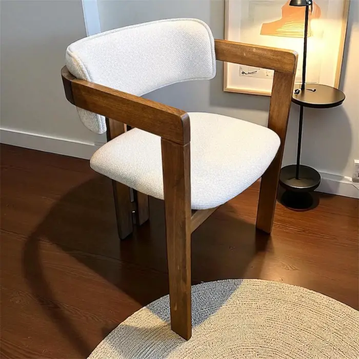 T Ahşap Sandalye - Ceviz