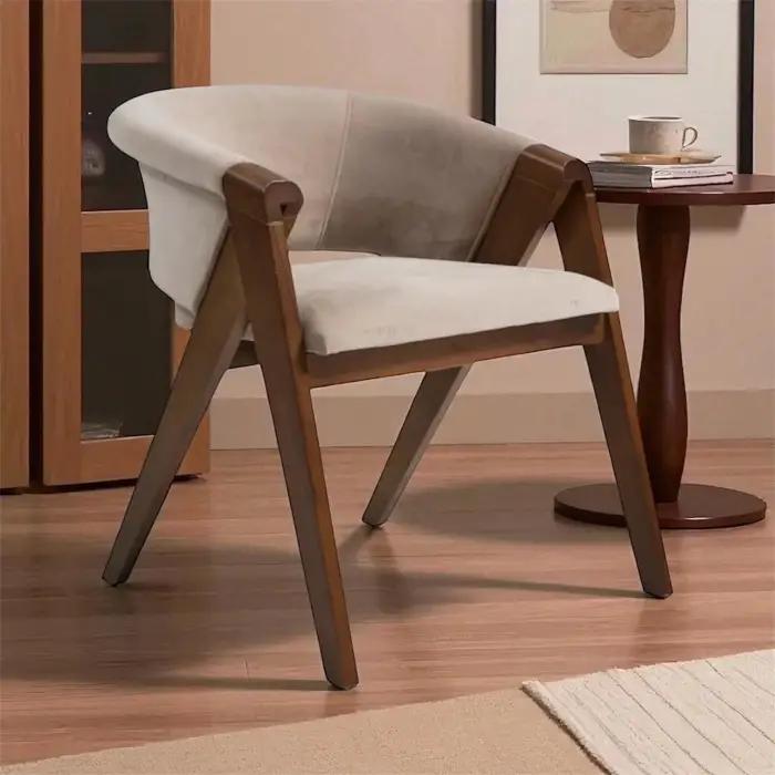 Uzay Ahşap Sandalye - Ceviz