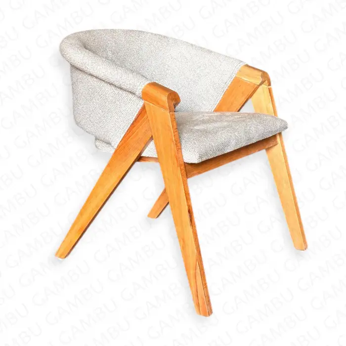 Uzay Ahşap Sandalye - Naturel