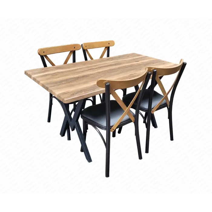 Verzalit Masa - Tonet Metal Sandalye