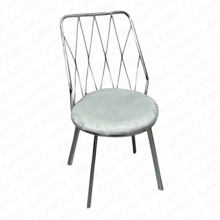 Yıldız Metal Sandalye - Gümüş