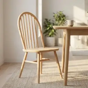 Ada Ahşap Sandalye - Naturel