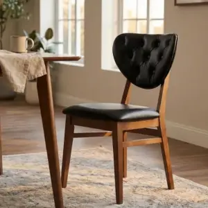 Elma Ahşap Sandalye - Ceviz