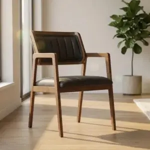 İstanbul Ahşap Sandalye - Ceviz