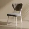 Elma Metal Sandalye - Beyaz