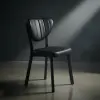 Elma Metal Sandalye - Siyah