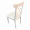 İkea Ahşap Sandalye - Beyaz