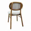 Miami Döşemeli Ahşap Sandalye - Ceviz