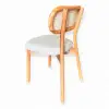 Miami Hasırlı Ahşap Sandalye - Naturel