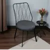 Yıldız Metal Sandalye - Siyah